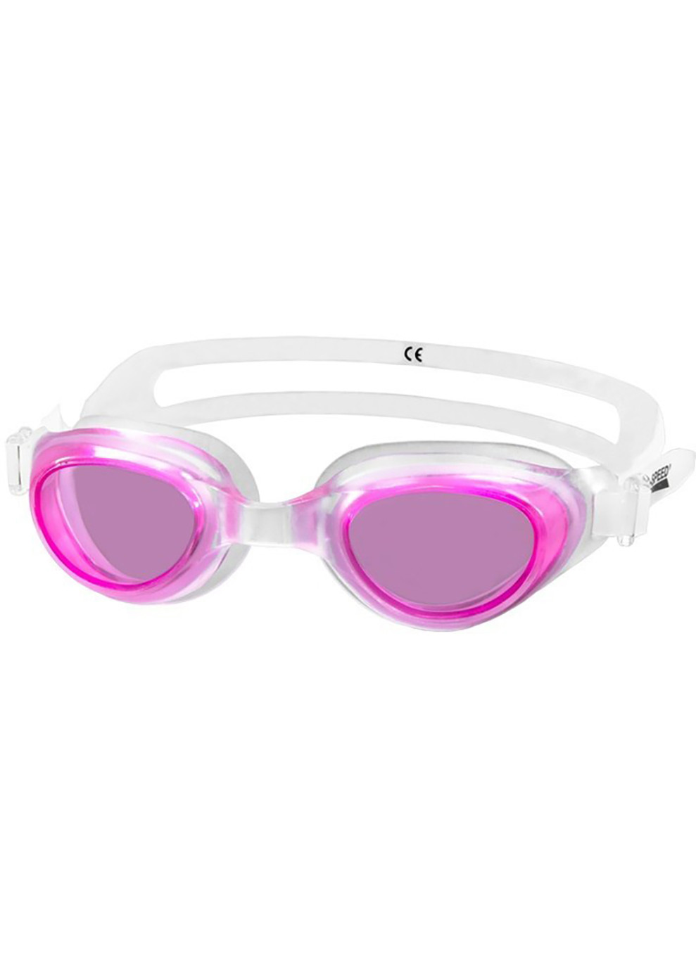 Очки для плавания Aquaspeed AGILA JR 033-27 Розово-прозрачные Aqua Speed (259215250)