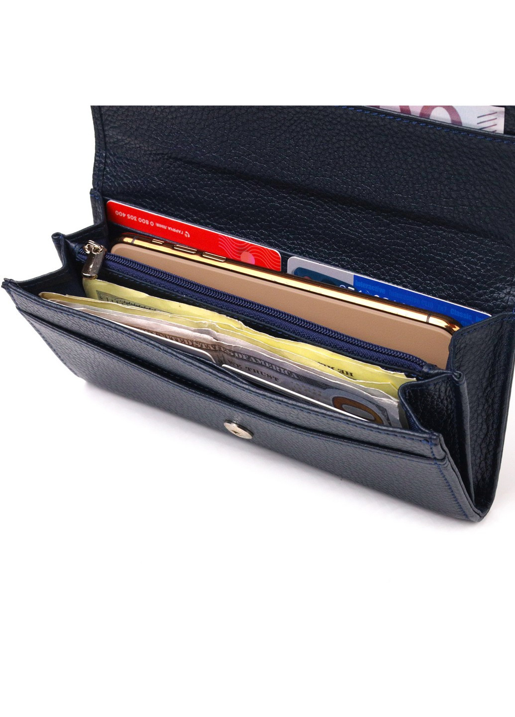 Женский кожаный кошелек 19х9,2х2 см Canpellini (259245258)