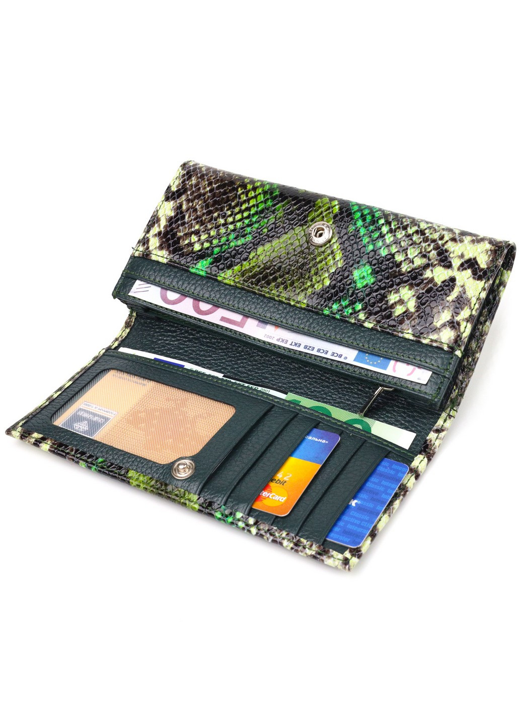 Женский кожаный кошелек 17,7х9х2 см Canpellini (259244241)