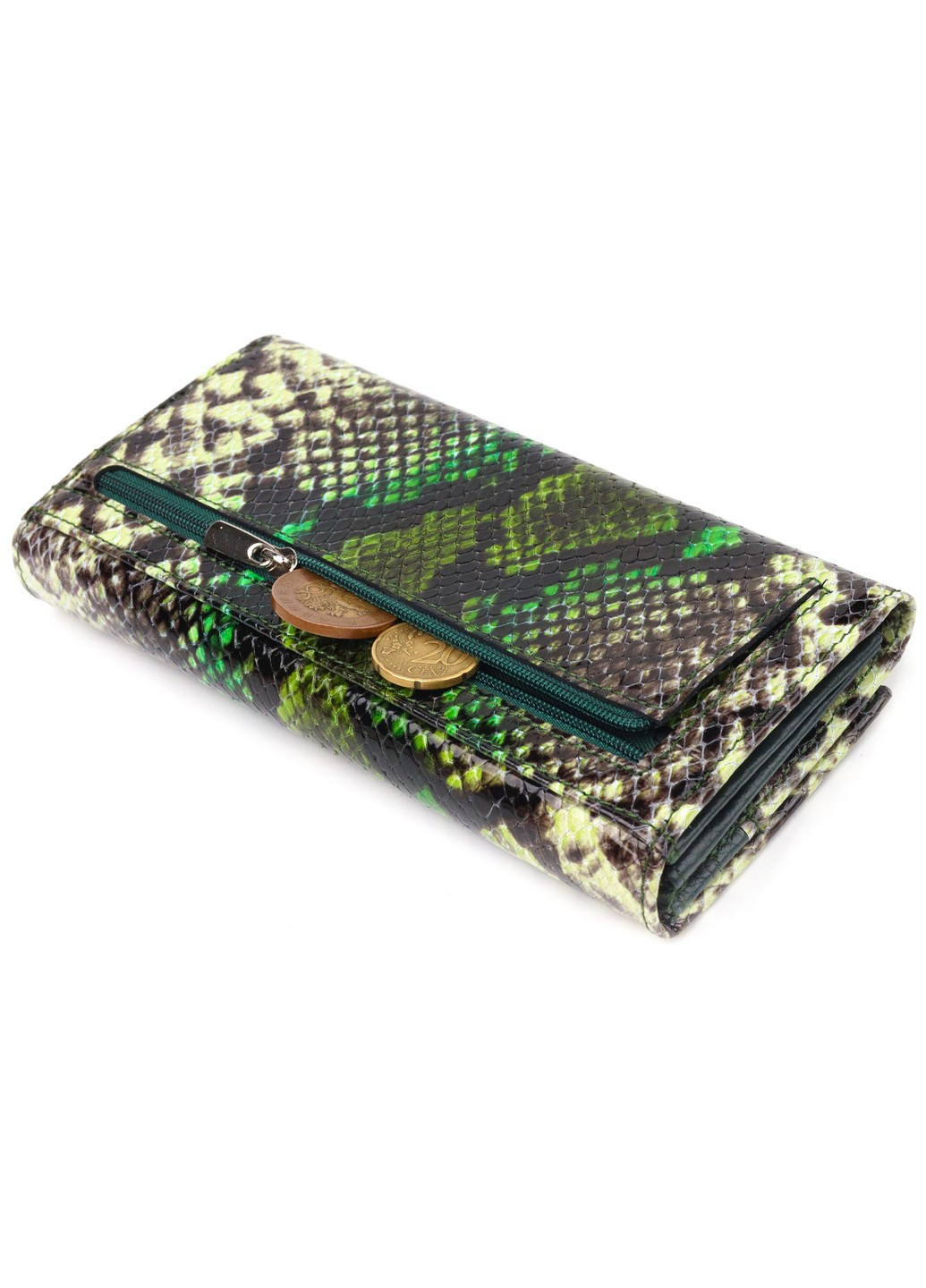 Женский кожаный кошелек 17,7х9х2 см Canpellini (259244241)