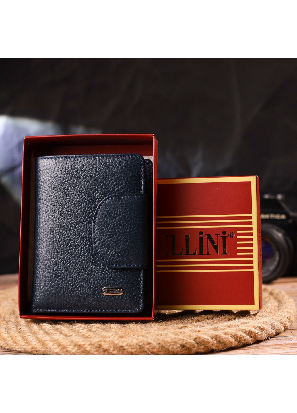 Женский кожаный кошелек 10х13х1,5 см Canpellini (259244232)