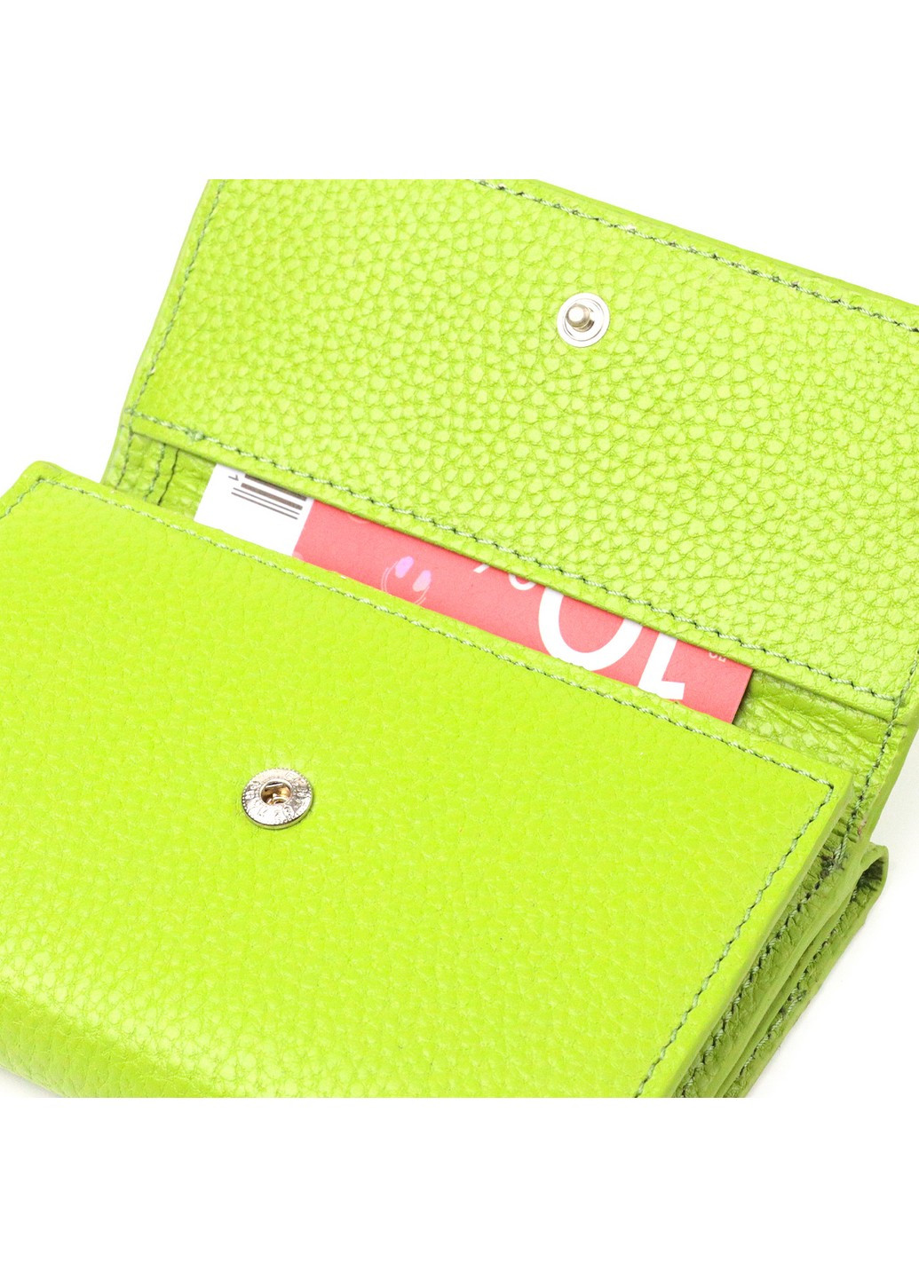 Жіночий шкіряний гаманець 12х8,7х1,5 см Canpellini (259244253)