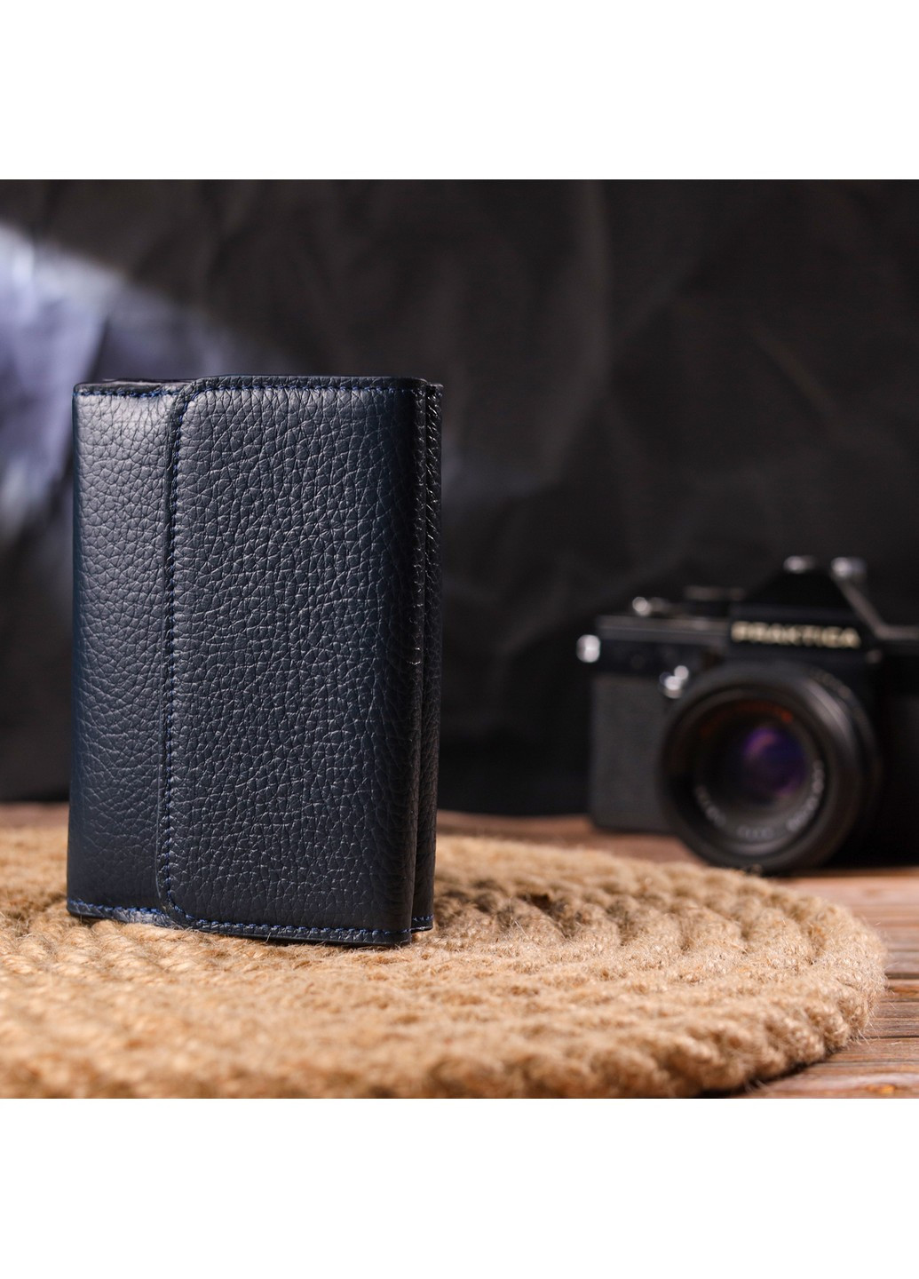 Женский кожаный кошелек 12х8,7х1,5 см Canpellini (259245197)