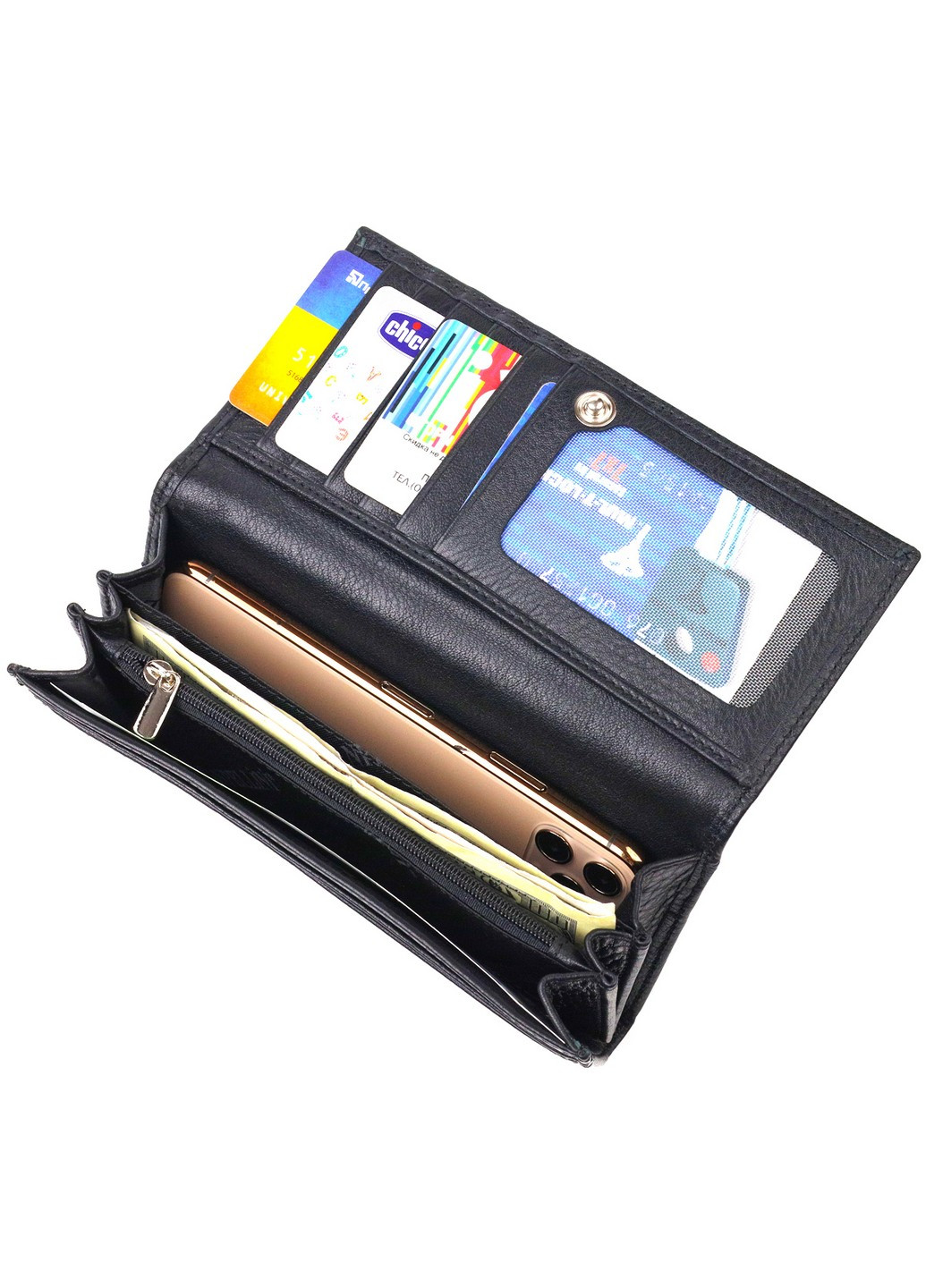 Женский кожаный кошелек 17,7х9х2 см Canpellini (259245239)