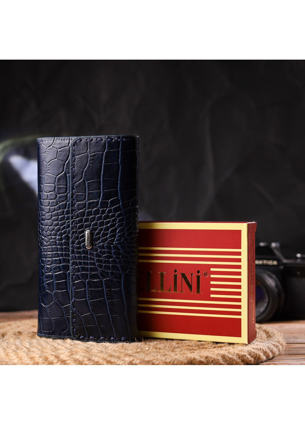 Женский кожаный кошелек 19х10,5х1,5 см Canpellini (259244240)