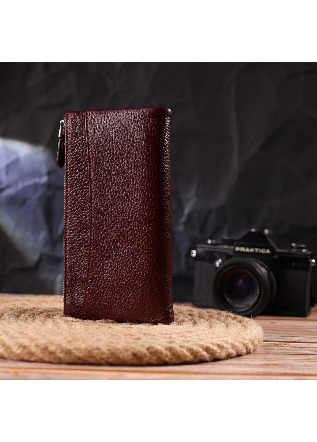 Жіночий шкіряний гаманець 19х9,5х1,5 см Canpellini (259245252)