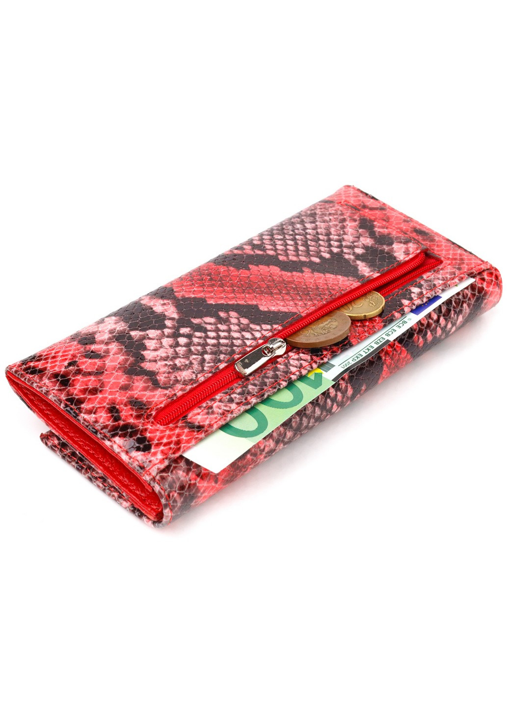 Женский кожаный кошелек 19х9,2х2 см Canpellini (259245227)