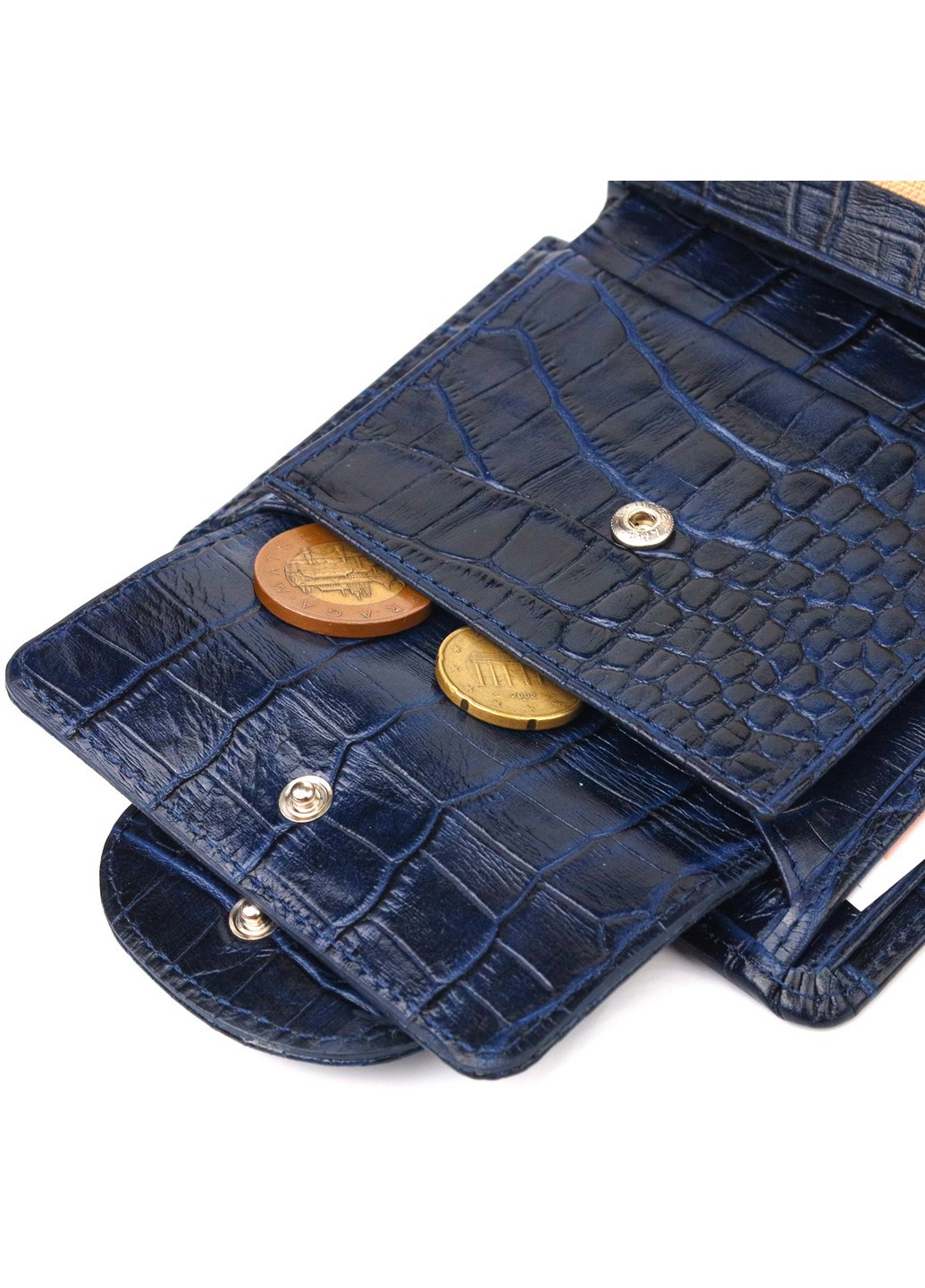 Жіночий шкіряний гаманець 10х13х1,5 см Canpellini (259244262)