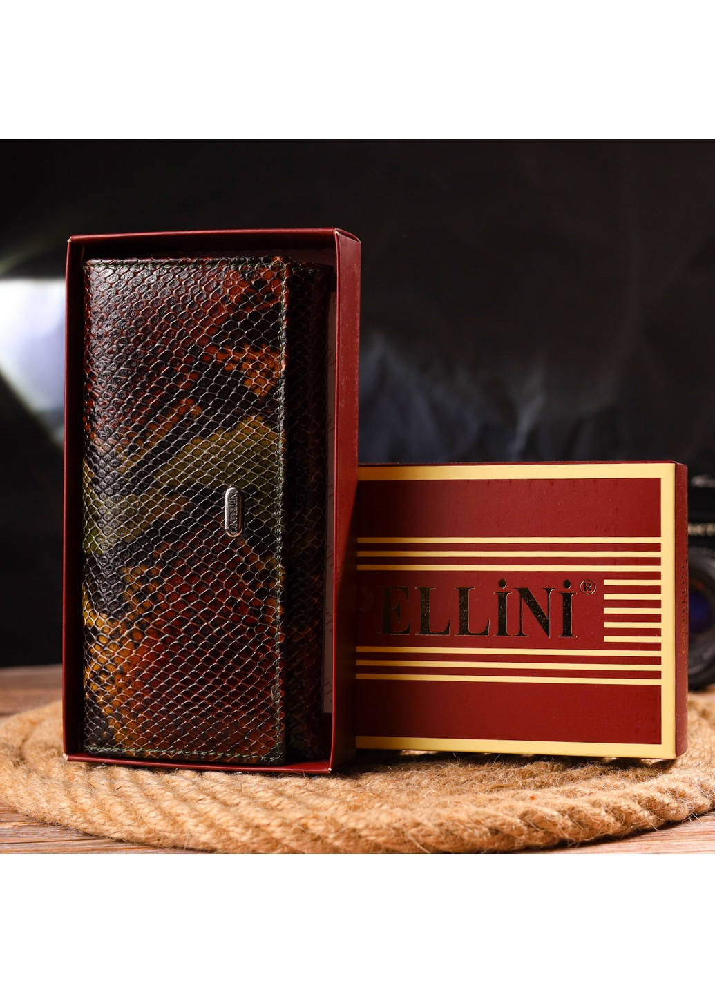 Женский кожаный кошелек 17,7х9х2 см Canpellini (259245256)