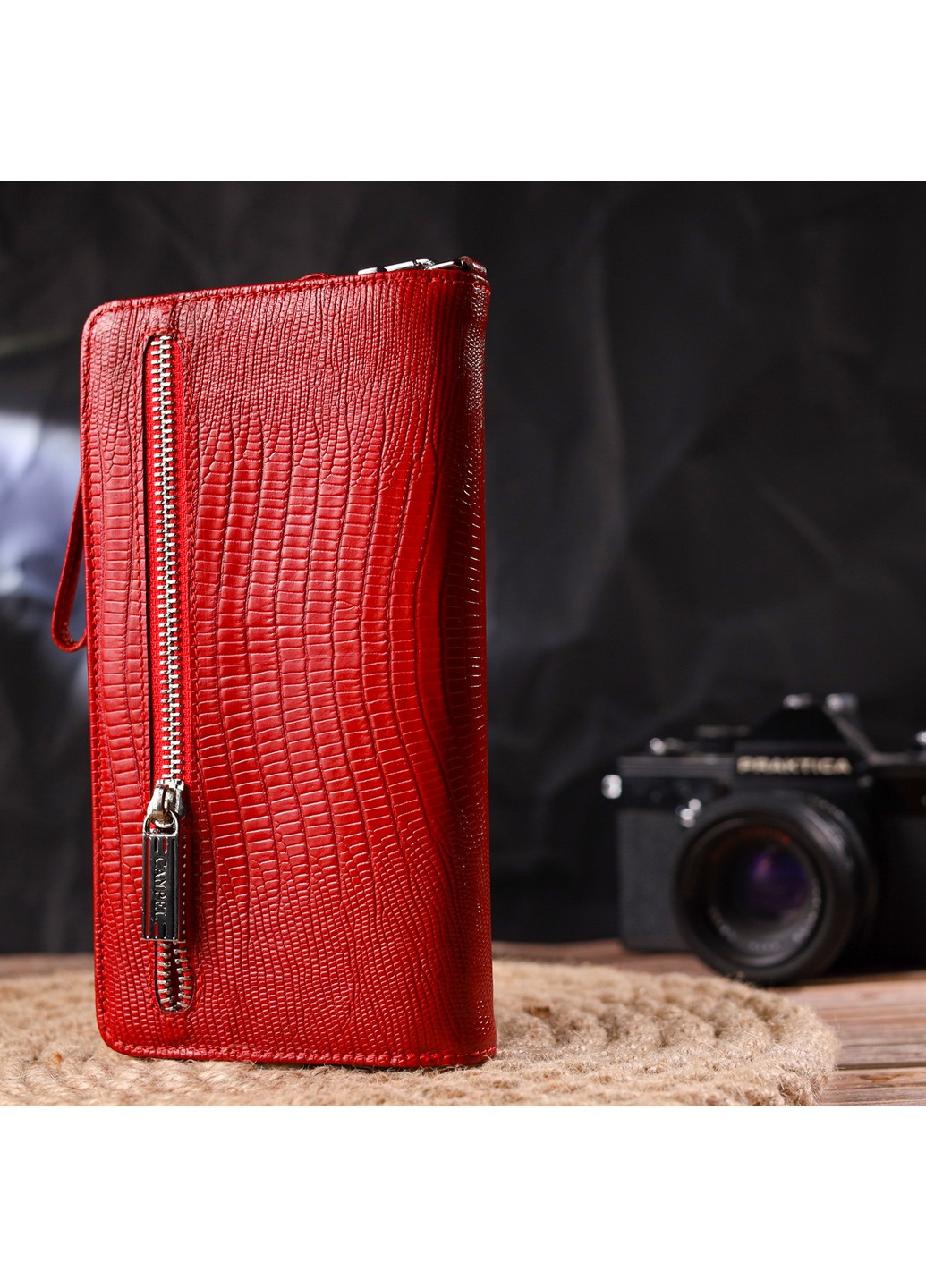 Жіночий шкіряний гаманець 20х10,5х3 см Canpellini (259244218)