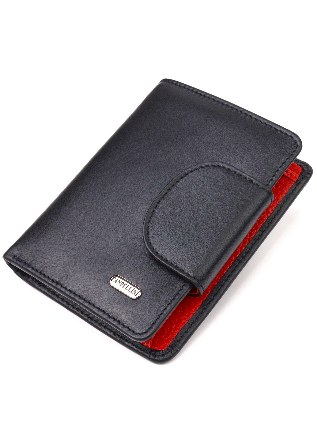 Жіночий шкіряний гаманець 10х13х1,5 см Canpellini (259245850)
