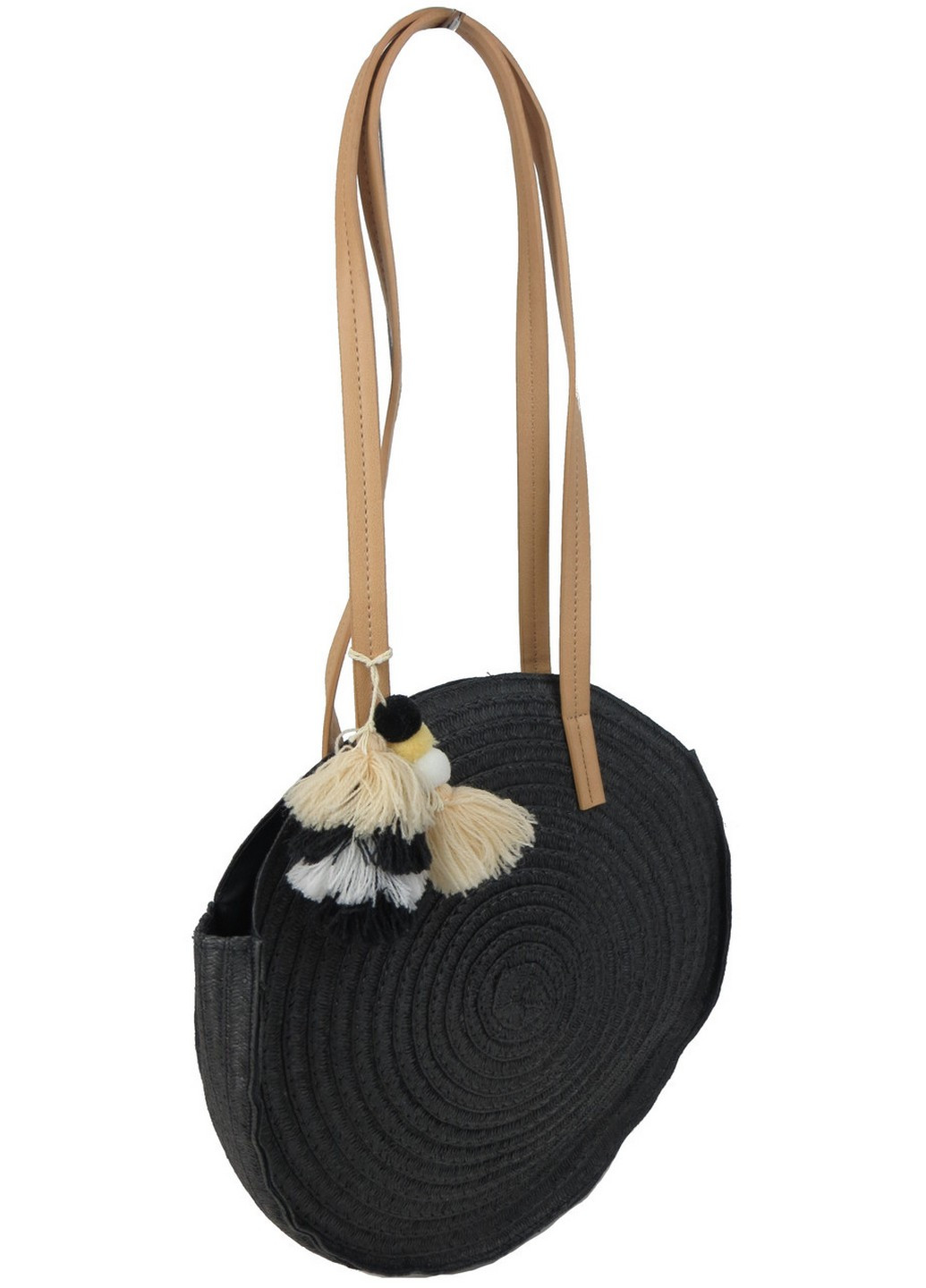 Экологическая соломенная женская плетенная сумка 30х30х6 см Esmara (259244382)