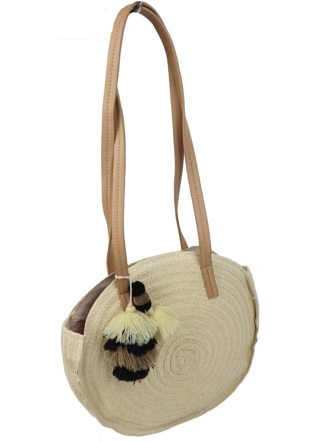 Экологическая женская соломенная плетенная сумка 30х30х6 см Esmara (259244381)