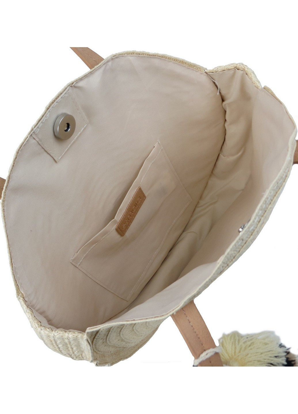Экологическая женская соломенная плетенная сумка 30х30х6 см Esmara (259244381)