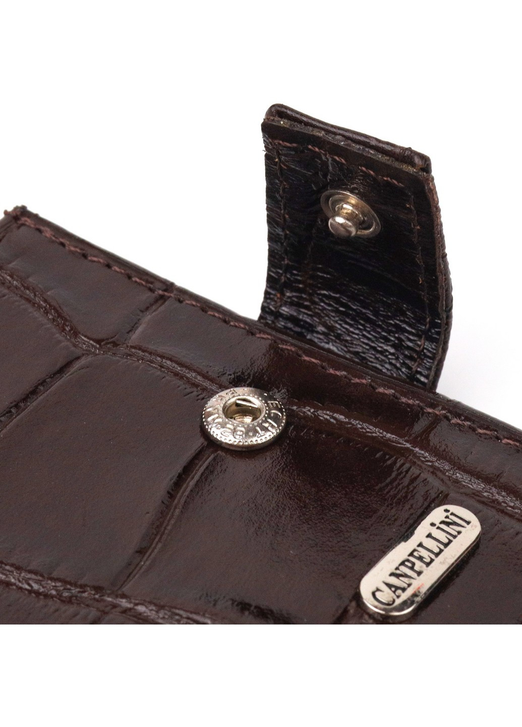 Мужской кожаный кошелек 11х8,3х1 см Canpellini (259245261)