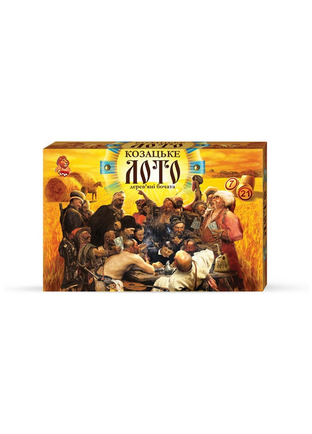 Настільна гра Козацьке Лото у коробці 34х22,5х7 см Danko Toys (259245430)