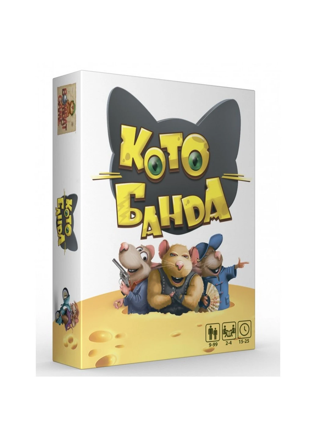 Карткова настільна гра "КотоБанда" 16х13х3 см Bombat (259245520)