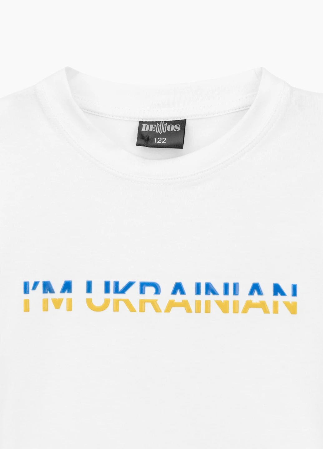 Біла літня футболка Demos