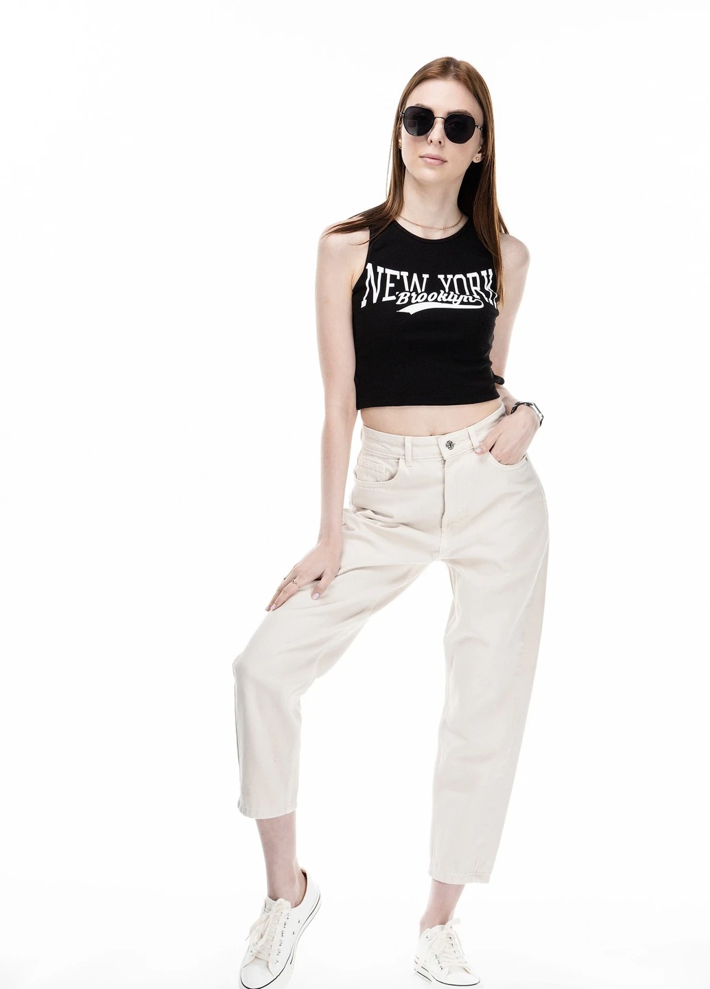 Джинсы Mom fit Karol - (259262286)