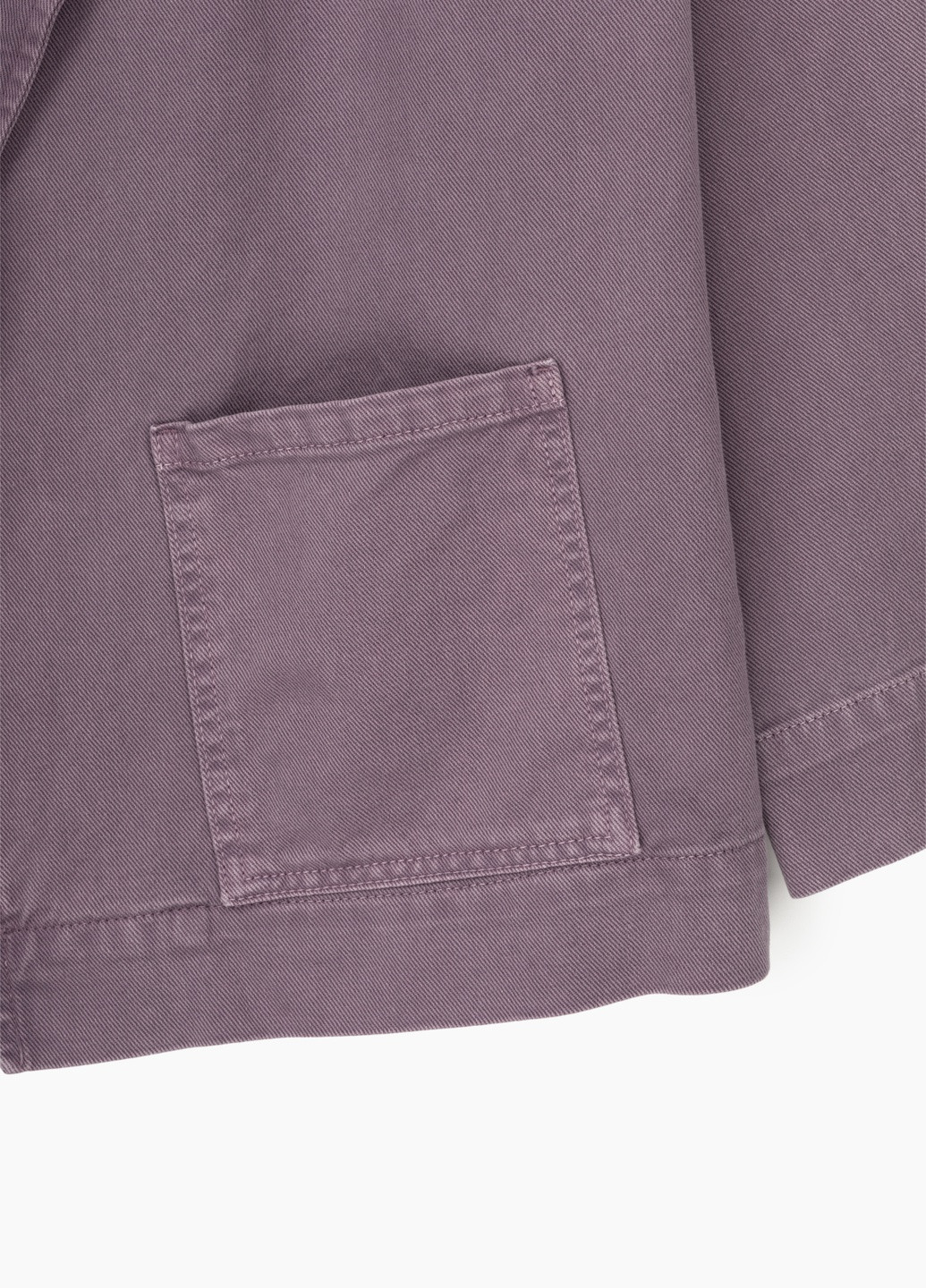 Фиолетовый женский пиджак джинсовый Karol однотонный - демисезонный