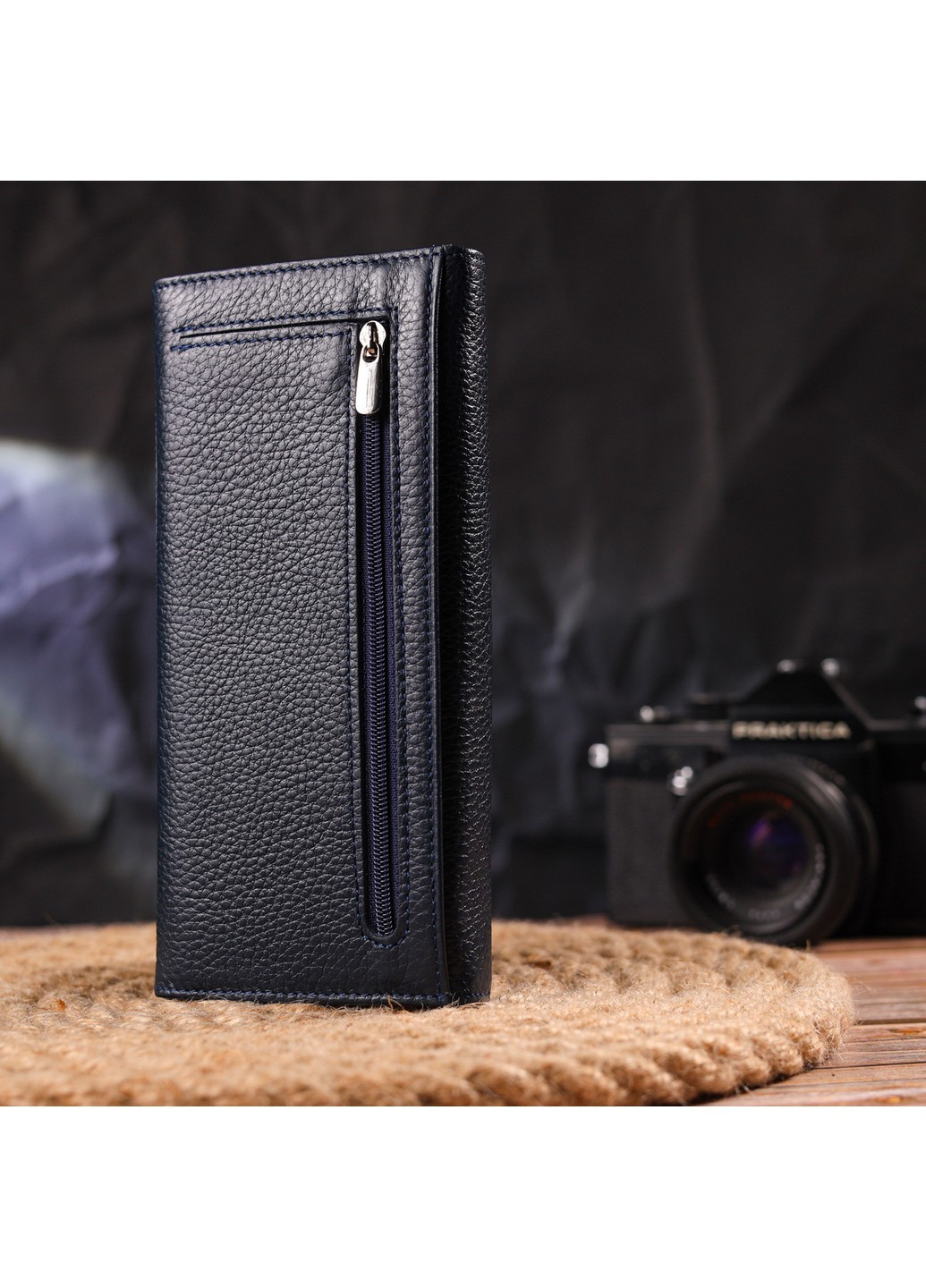 Жіночий шкіряний гаманець 19х9,2х2 см Canpellini (259247320)