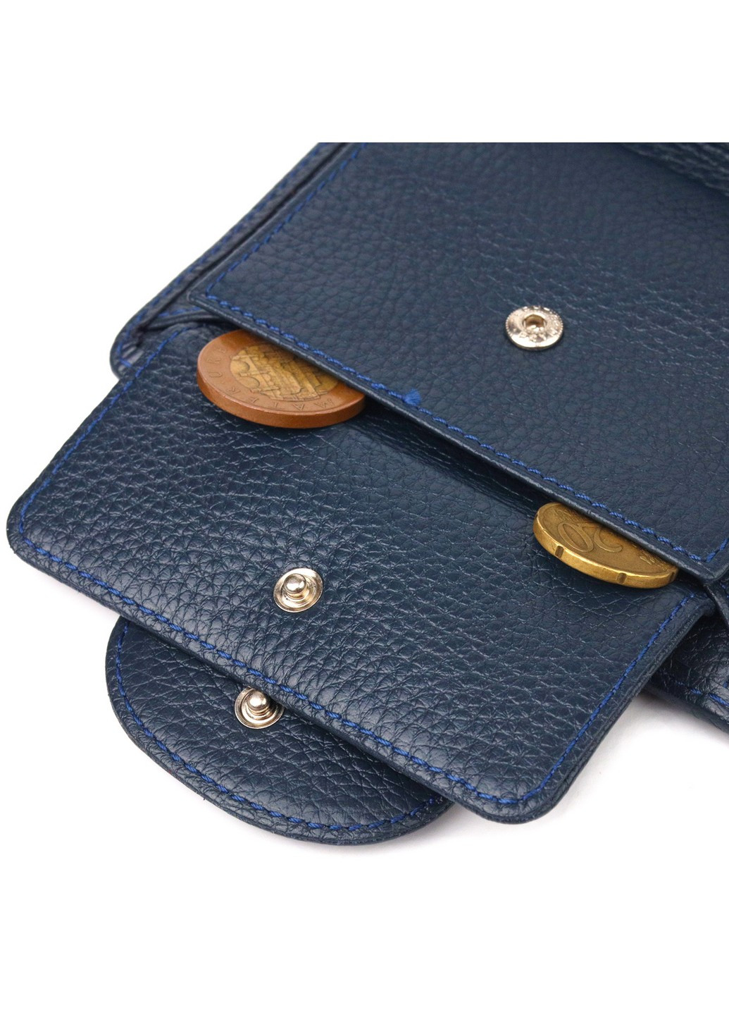 Жіночий шкіряний гаманець 10х13х1,5 см Canpellini (259246312)