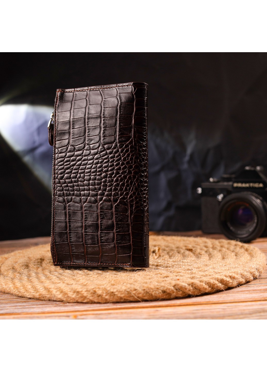 Женский кожаный кошелек 10х18,7х2 см Canpellini (259247267)