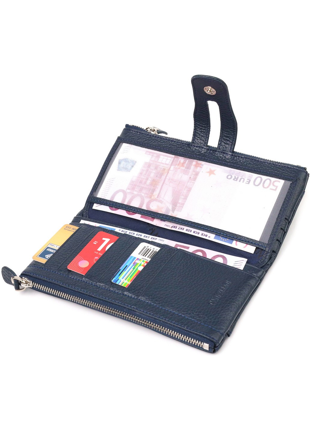 Женский кожаный кошелек 19х9,5х1,5 см Canpellini (259247254)