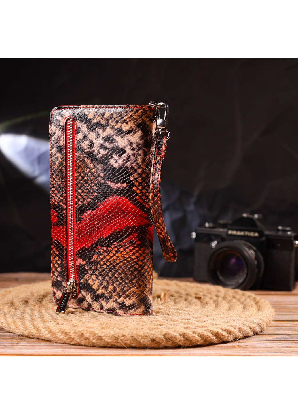 Женский кожаный кошелек 20х10,5х3 см Canpellini (259247325)