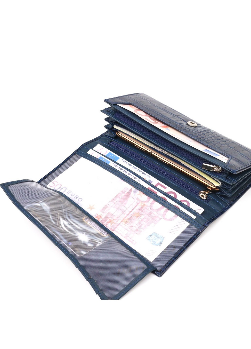 Женский кожаный кошелек 19,2х10,2х2,5 см Canpellini (259247247)