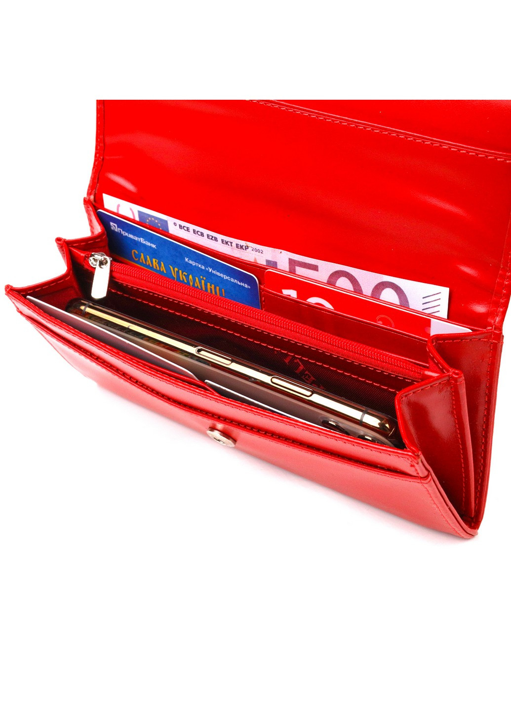 Женский кожаный кошелек 19х9,2х2 см Canpellini (259247289)