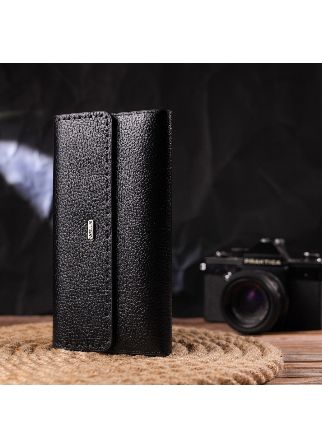 Женский кожаный кошелек 19х10,5х1,5 см Canpellini (259246333)