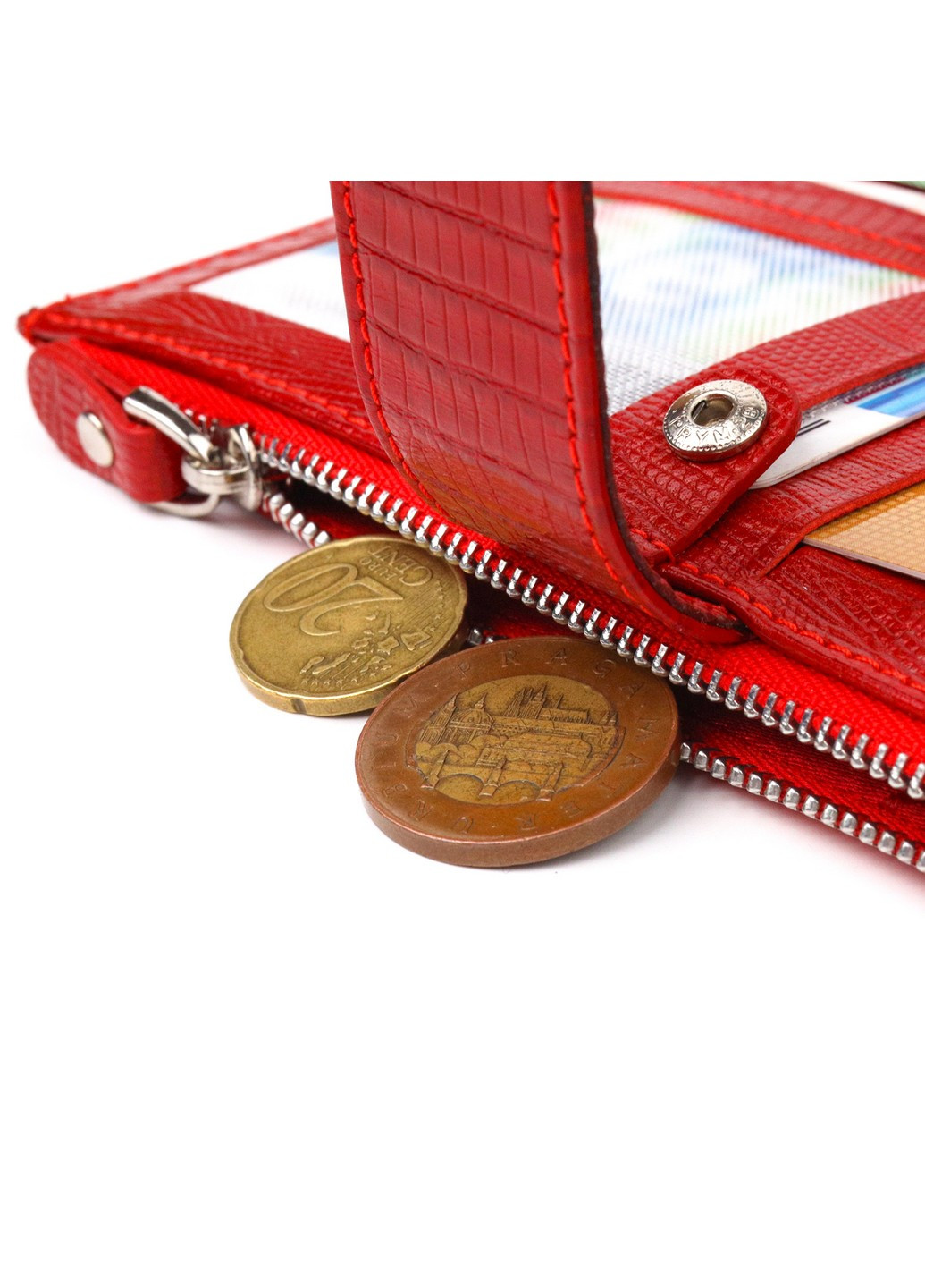 Жіночий шкіряний гаманець 10х18,7х2 см Canpellini (259247269)