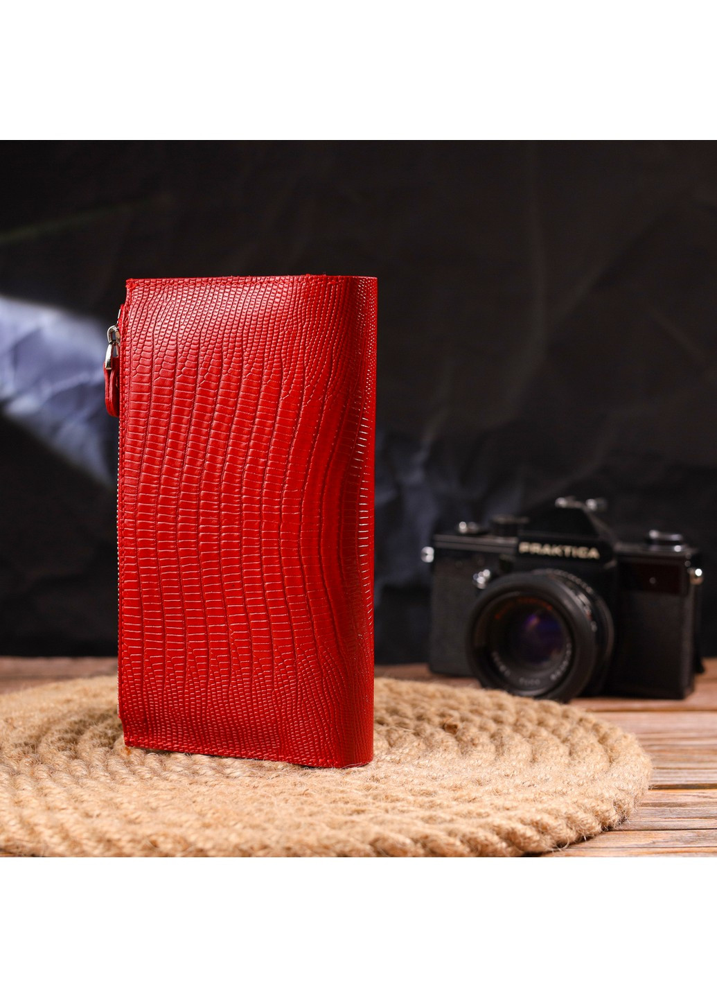 Жіночий шкіряний гаманець 10х18,7х2 см Canpellini (259247269)