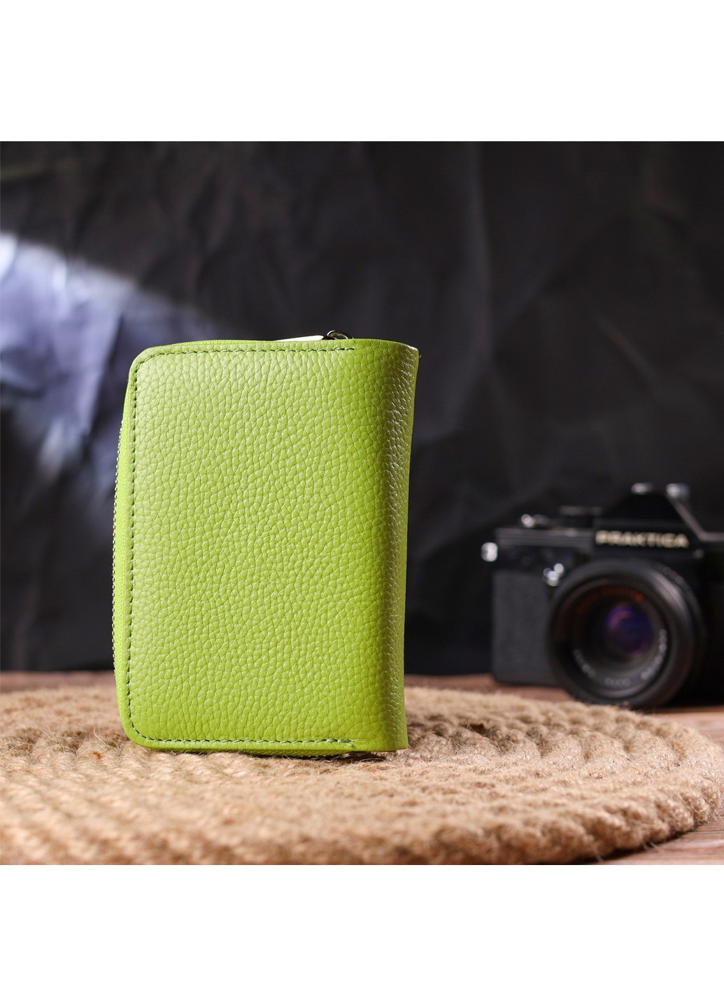 Жіночий шкіряний гаманець 9,5х13,2х3 см Canpellini (259247283)