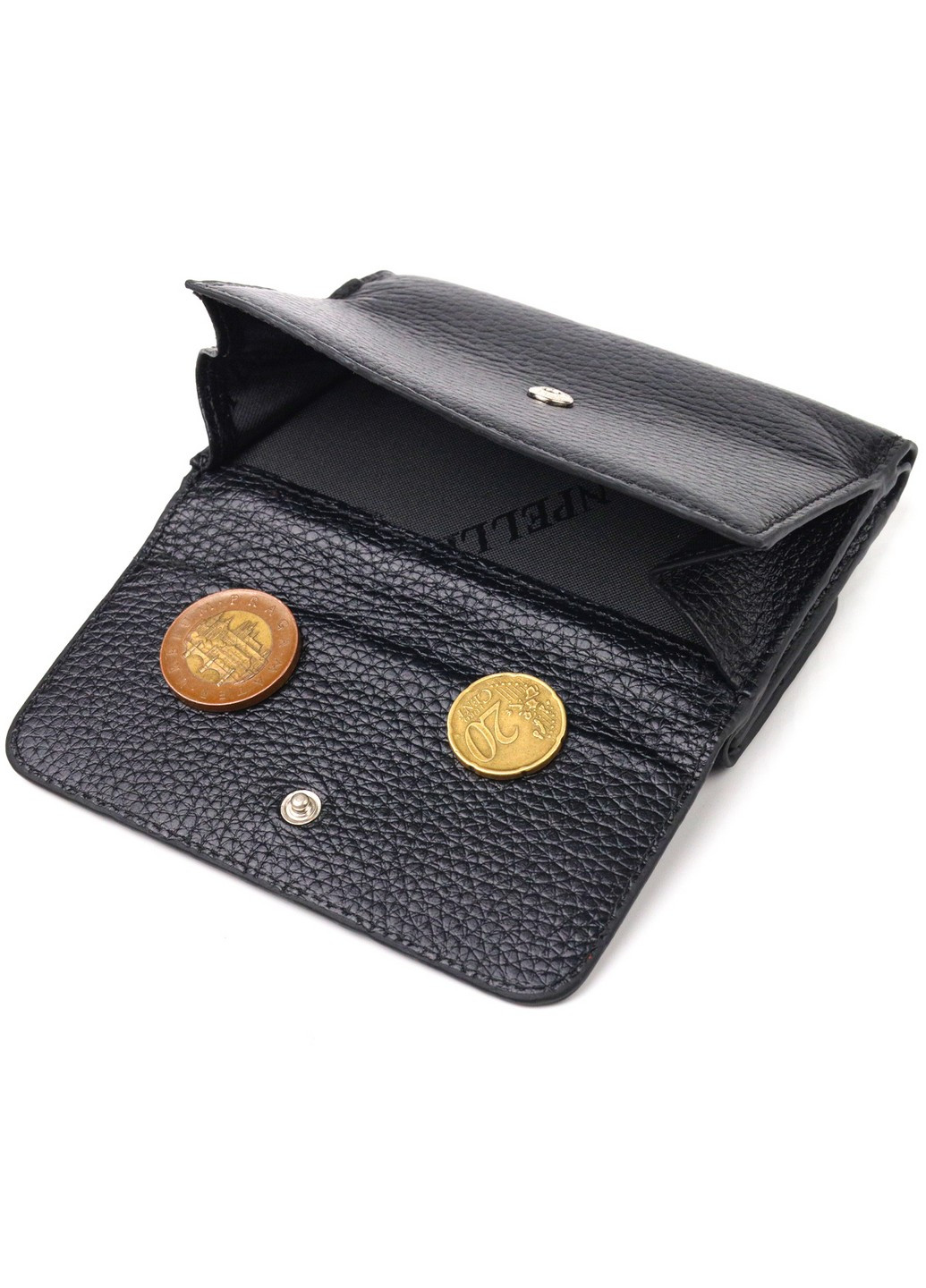 Женский кожаный кошелек 12х8,7х1,5 см Canpellini (259246356)