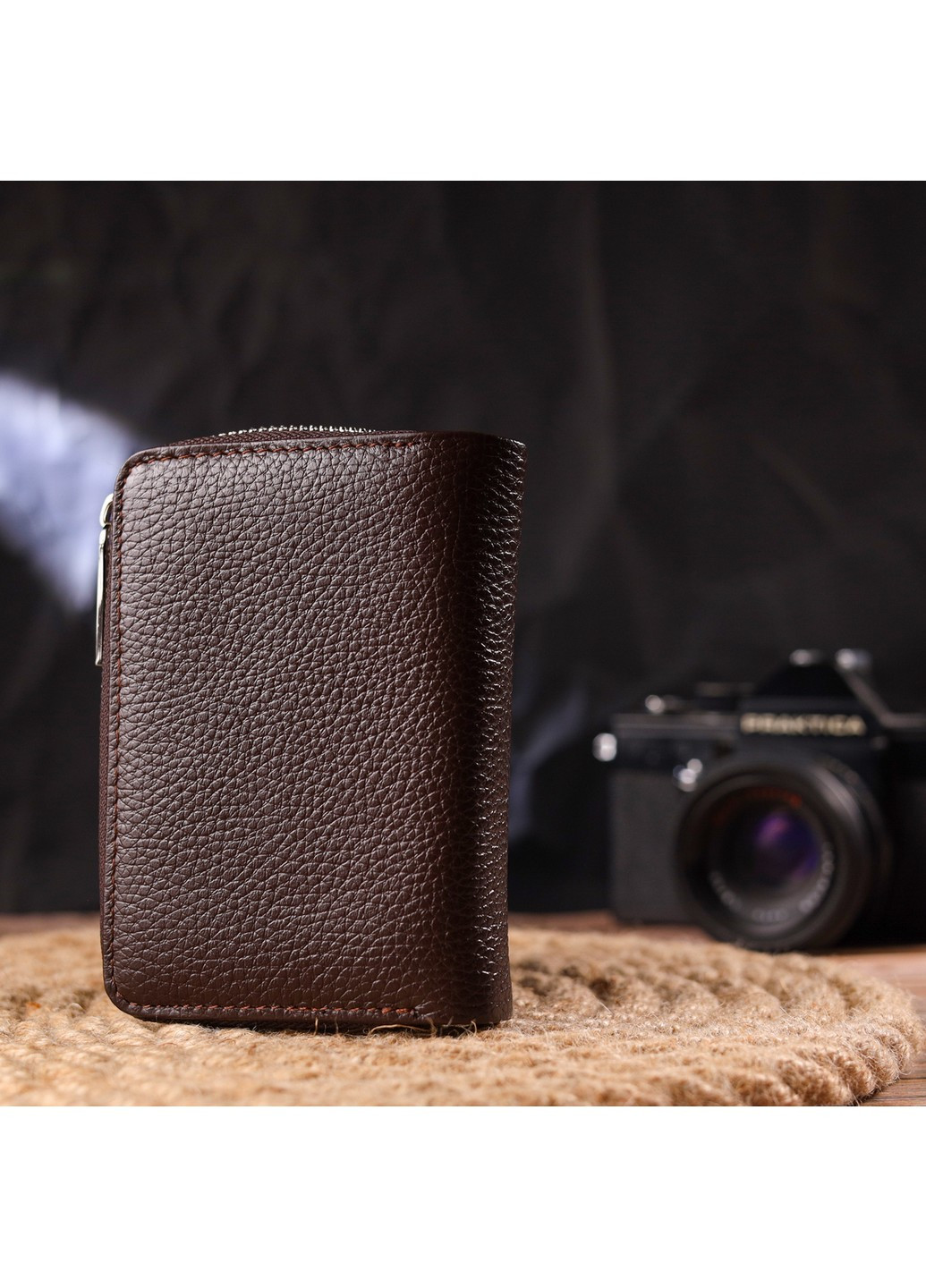 Жіночий шкіряний гаманець 9,5х13,2х3 см Canpellini (259246287)