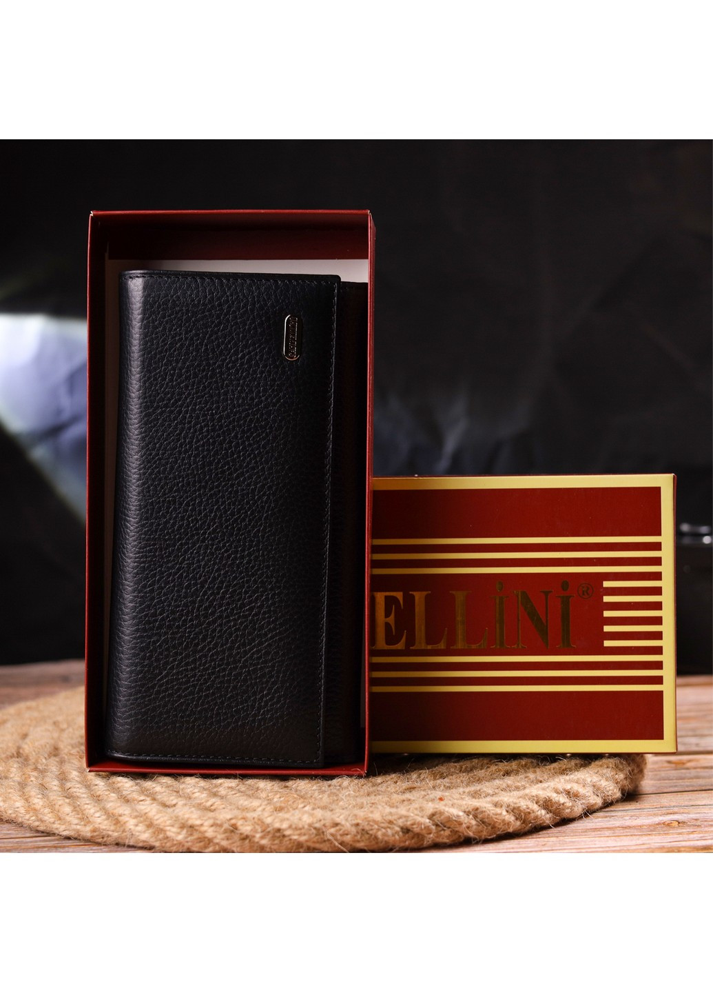 Жіночий шкіряний гаманець 19,2х10,2х2,5 см Canpellini (259247272)