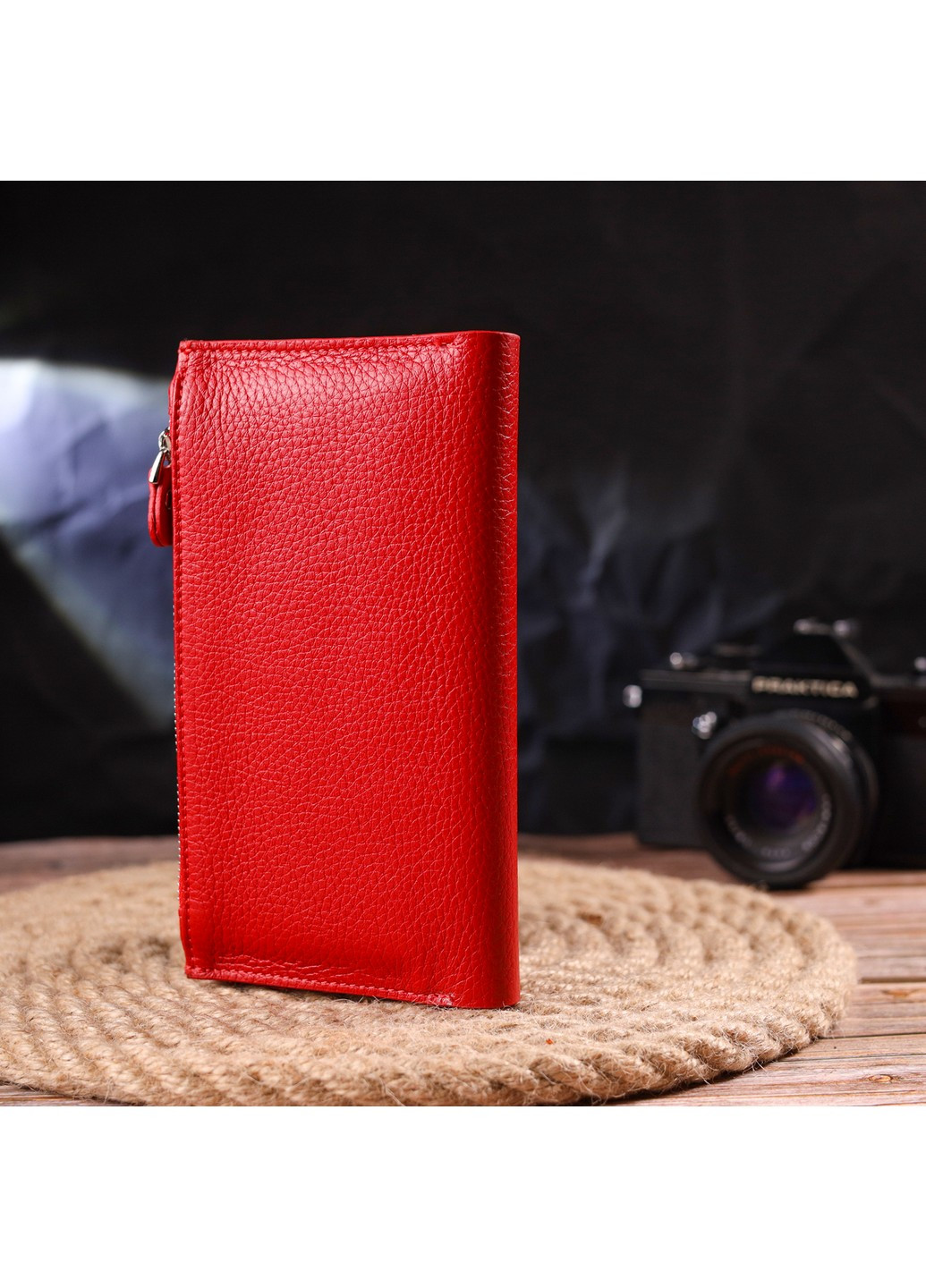 Жіночий шкіряний гаманець 10х18,7х2 см Canpellini (259246292)