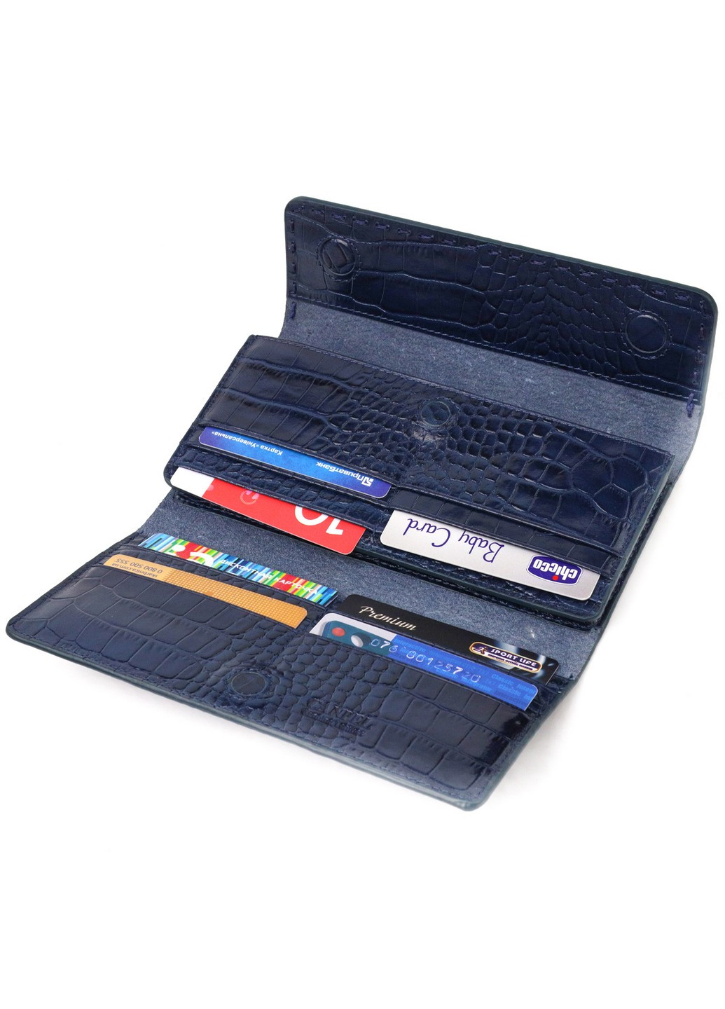 Жіночий шкіряний гаманець 19х10,5х1,5 см Canpellini (259246322)