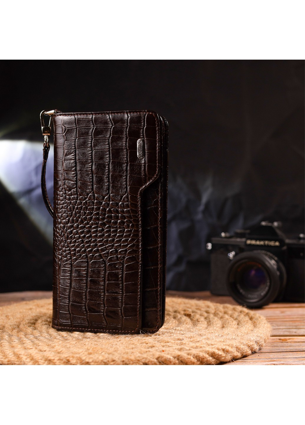 Жіночий шкіряний гаманець 20х10,5х3 см Canpellini (259247255)