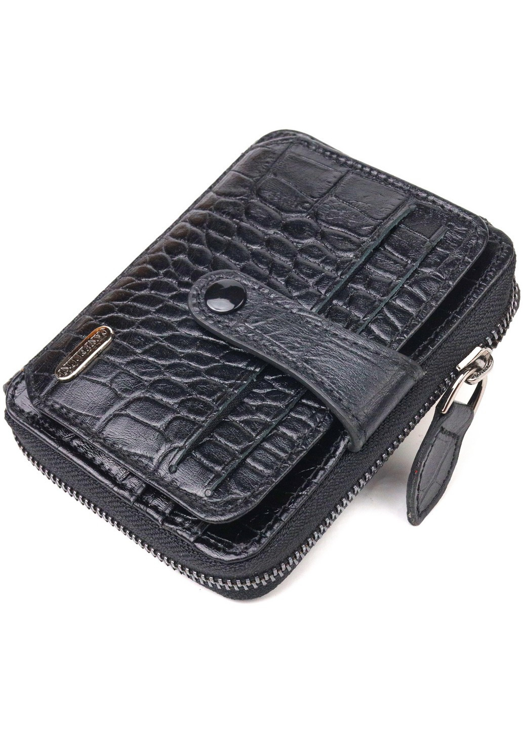 Жіночий шкіряний гаманець 10,8х8,5х2 см Canpellini (259246308)