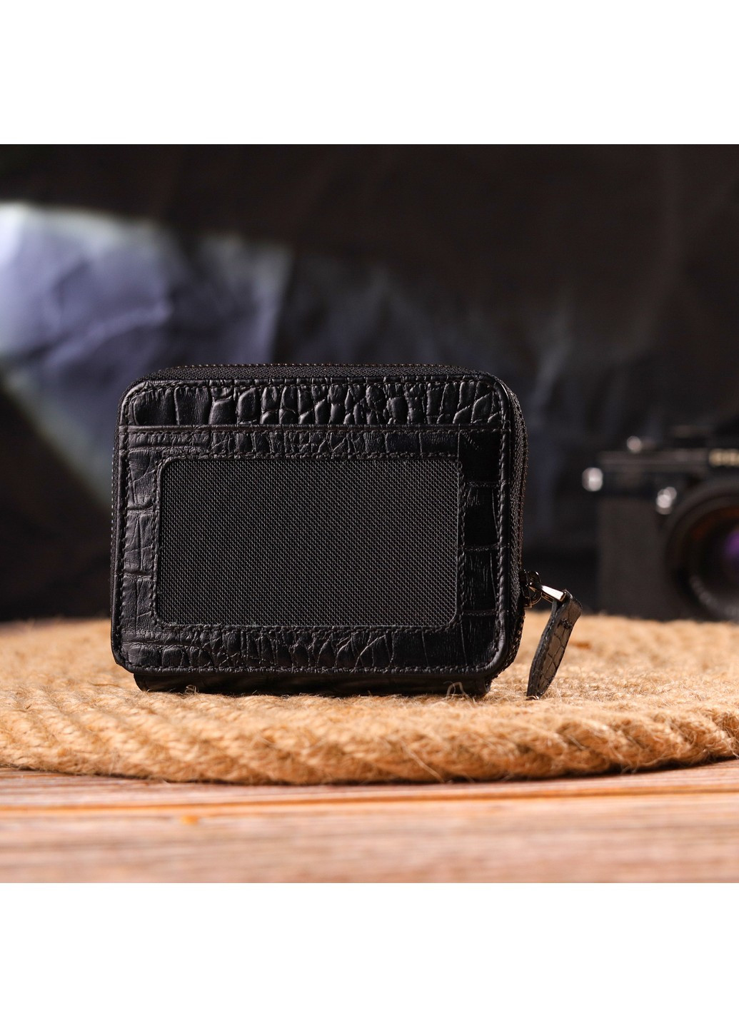 Жіночий шкіряний гаманець 10,8х8,5х2 см Canpellini (259246308)