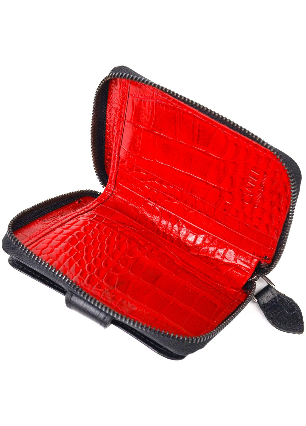 Жіночий шкіряний гаманець 10,8х8,5х2 см Canpellini (259246308)