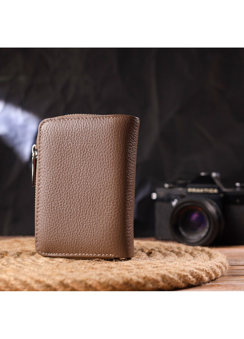 Женский кожаный кошелек 9,5х13,2х3 см Canpellini (259247295)