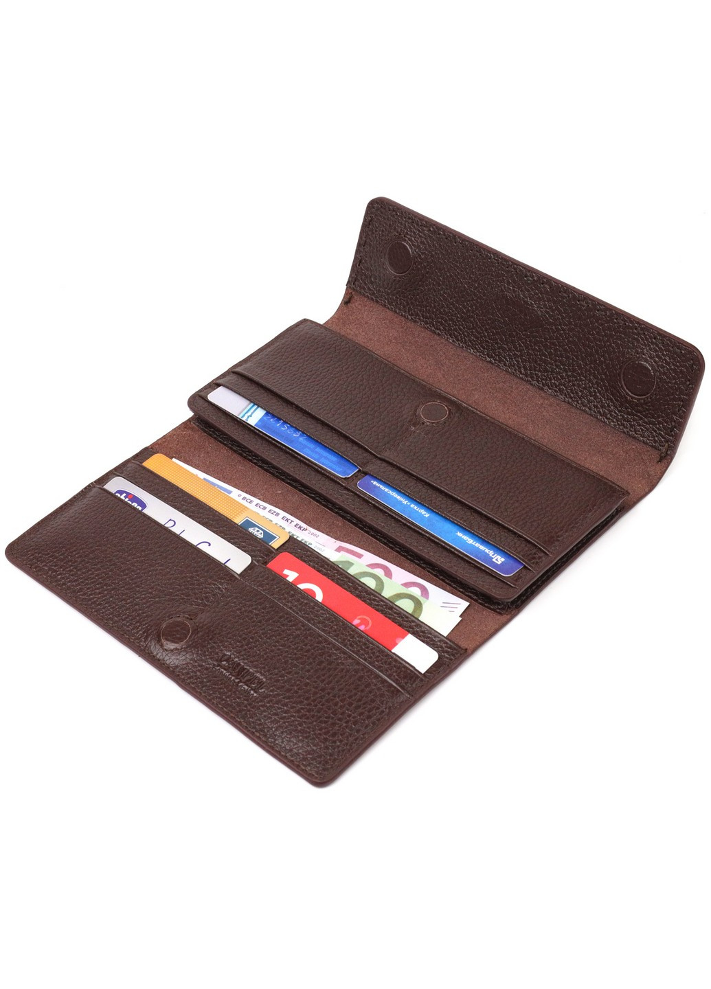 Женский кожаный кошелек 19х10,5х1,5 см Canpellini (259247294)