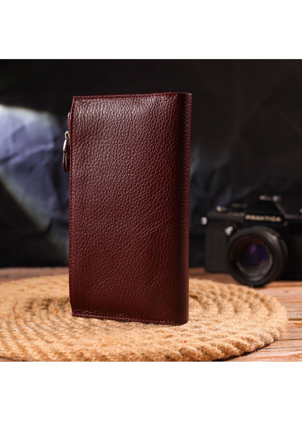 Женский кожаный кошелек 10х18,7х2 см Canpellini (259247273)