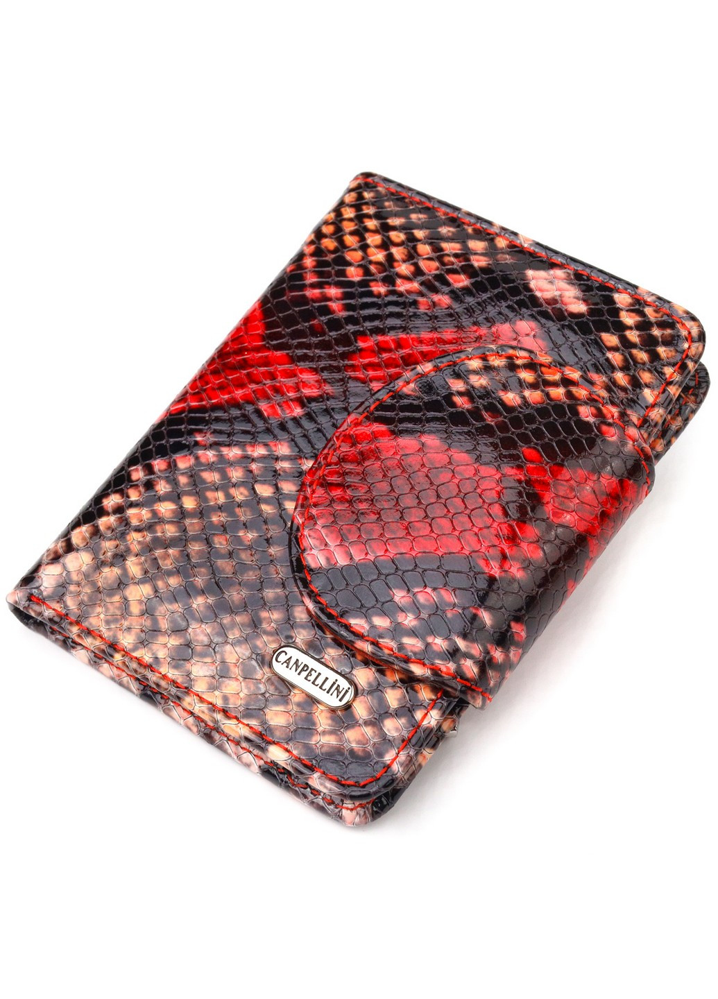 Жіночий шкіряний гаманець 9х11,7х1 см Canpellini (259246280)