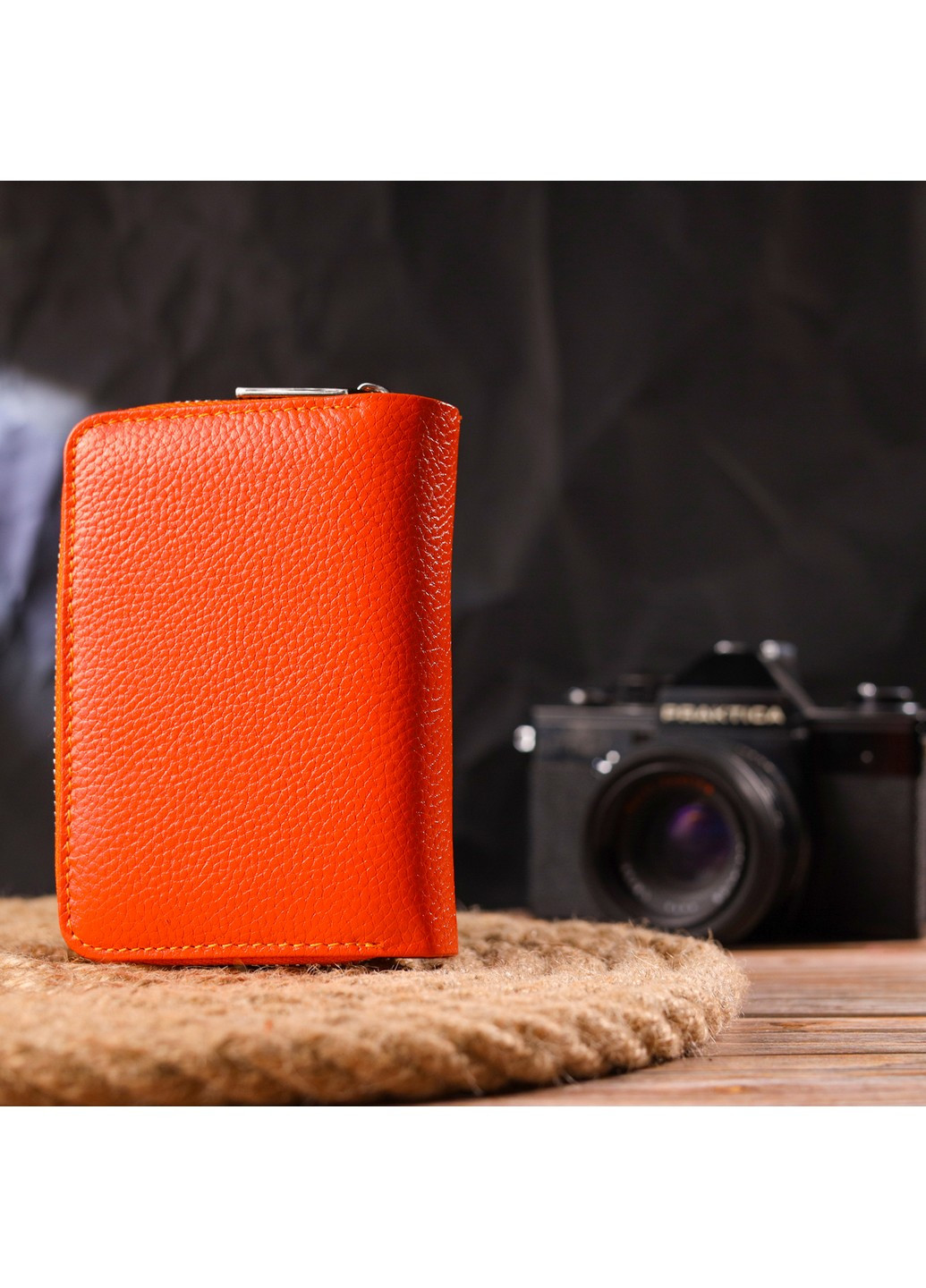 Женский кожаный кошелек 9,5х13,2х3 см Canpellini (259247253)