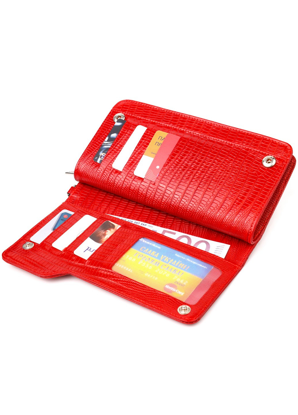 Жіночий шкіряний гаманець 20х10,5х3 см Canpellini (259246297)